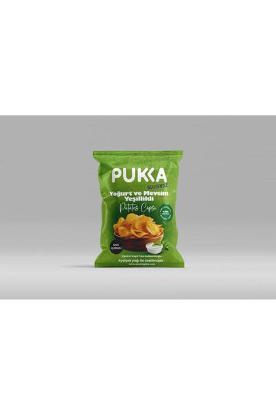 Pukka Glutensiz Yoğurt ve Mevsim Yeşillikli Cips