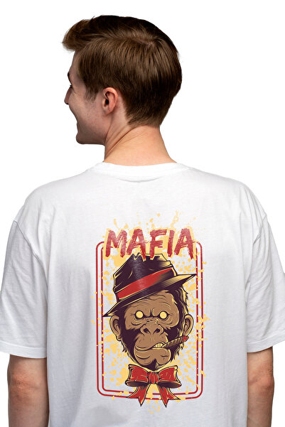 StoryGift Romania Tricou Barbati Cu Portet Gorila Cu Palarie Si Papion Rosu, ...