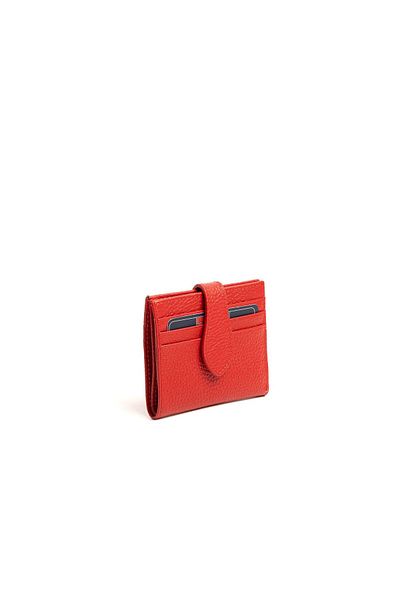 Silver Polo Silver & Polo Red Sp1190 Unisex Wallet & Card Holder