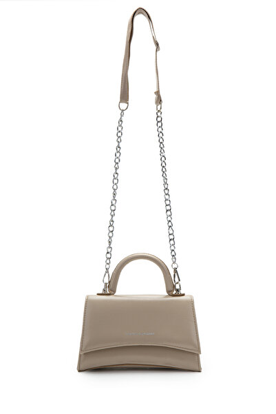 minebag Long Strap Yeon Women's Crossbody Bag Mink