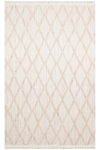 Halımax Eko Halı Cozy CZY 04 Beige Bukle Hav Toz Vermez Modern Örgü Dokuma Makine Halısı