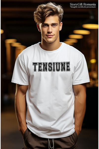 StoryGift Romania Tricou bărbătesc cu mesaj motivațional, text inspirațional, îngrijire personală, imprimare pe stg
