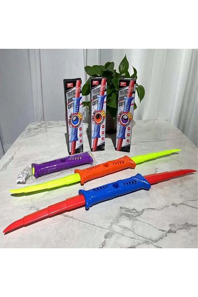 LRS STORE Double Sided Foldable Samurai Sword High Quality Rotatable Katana Toy Sword