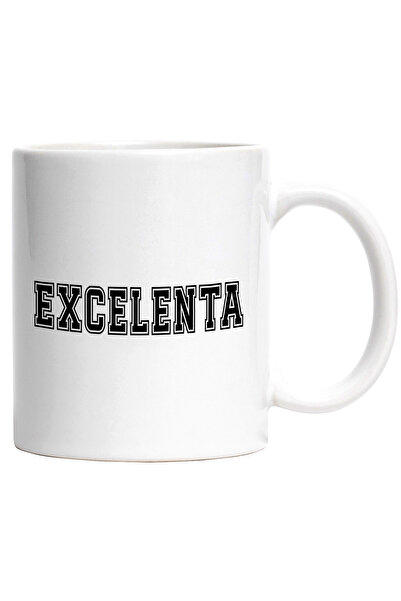 StoryGift Romania Excellent Mug, Motivational Message, Inspirational Text, Se...