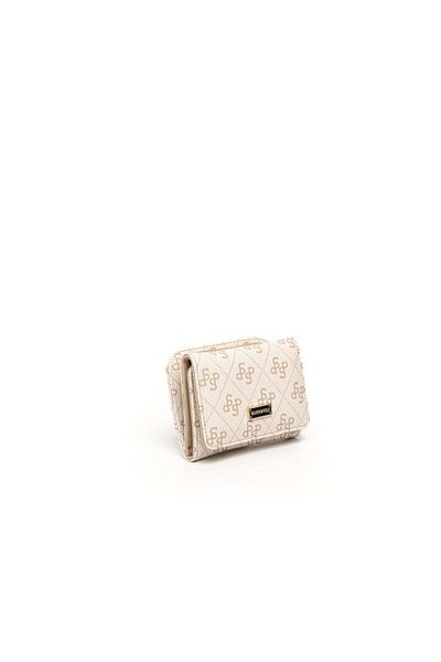 Silver Polo Silver & Polo Beige - Sand Sp1172 Women's Wallet & Card Holder