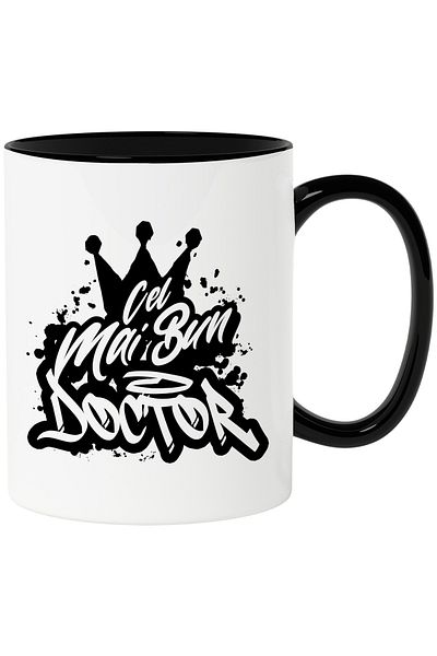StoryGift Romania Mug For The Best Doctor, Appreciation, Gift, Reward, Thank You, 330ml, Ce, Cu, STG