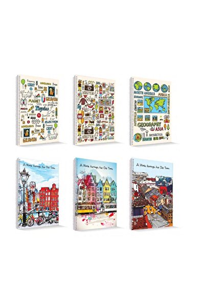 Çınar Çınar A4 72 Yaprak Karton Kapak Spiralli Defter