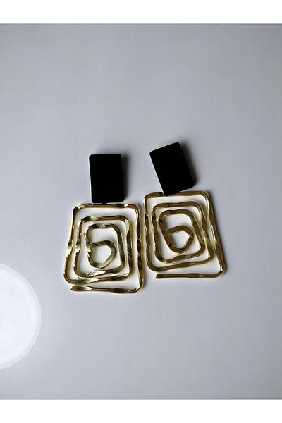 NAİFTAKIAKSESUAR Women's Geometric Model Dangle Earrings