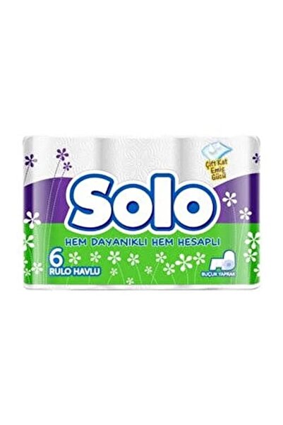 Sole مجموعة من 6 مناشف ورقية منفردة