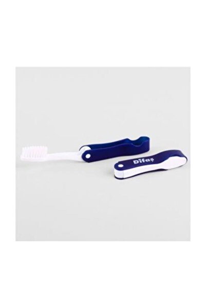 Difaş Diş Fırçası Şeffaf Katlanabilir Seyahat Boy - Karma Renk