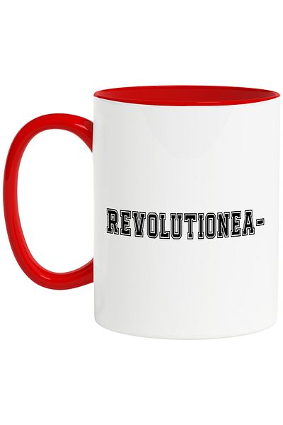 StoryGift Romania Revolution Mug, Motivational Message, Inspirational Text, Self Care, 330ml, C, Cu, STG
