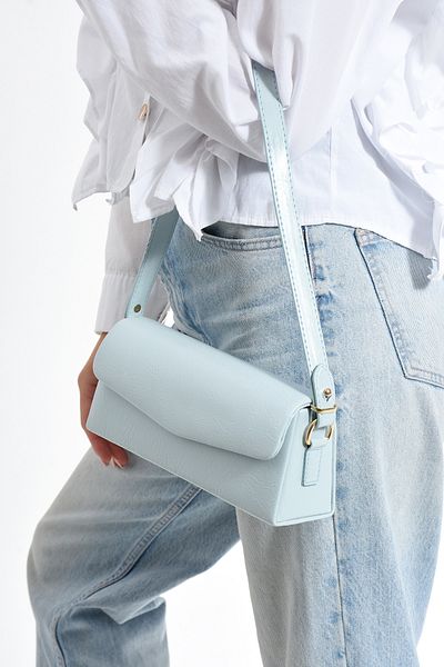 Night Geantă de mână și de umăr pentru femei Gloria Model Baby Blue