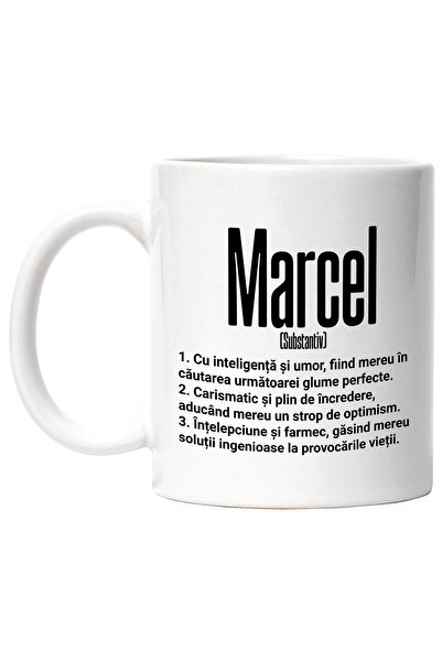 StoryGift Romania Cana Cu Numele Marcel, Inteligenta, Umor, Carismatic, Intel...