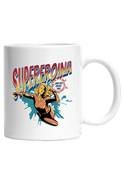 StoryGift Romania Cana Super Eroina, SuperErou Sunt Aici Pentru Tine, 330ml, ...