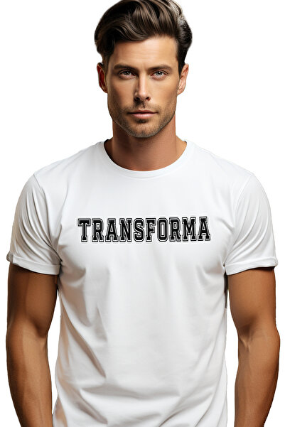 StoryGift Romania Tricou Barbati Transforma, Mesaj Motivational, Text Inspira...