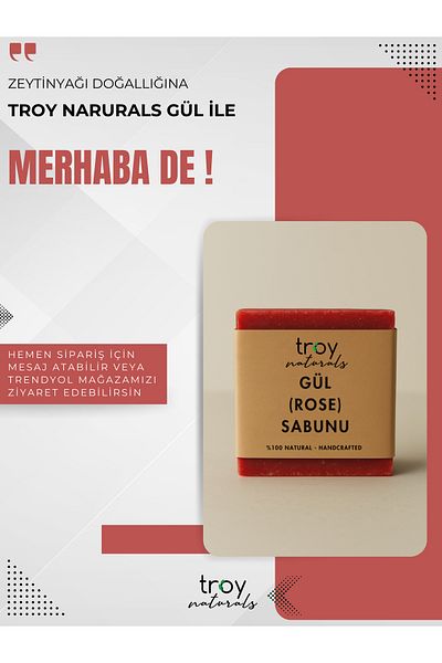 Troy Naturals Natural Rose Soap