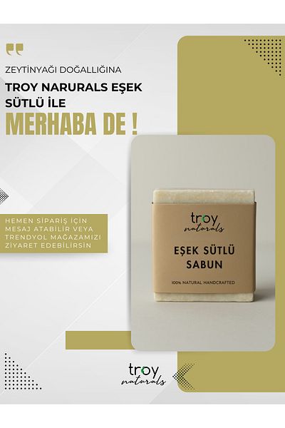 Troy Naturals Natural Donkey Milk Soap