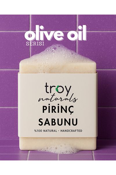 Troy Naturals Natural Rice Soap