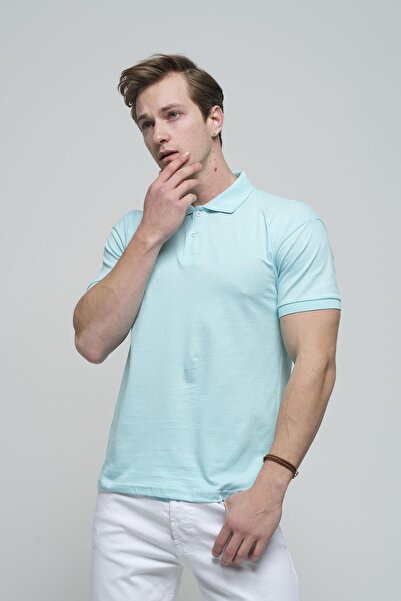 Oksit Ανδρικό μπλουζάκι Alcott Polo Neck Slim Fit