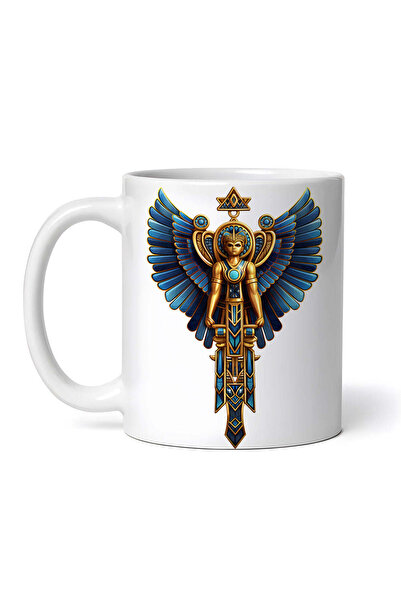 OEM Cană albă personalizată, Omul-Pasăre, Inovatix®. 330ml