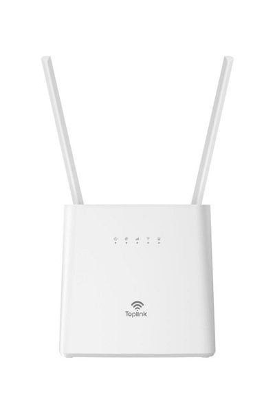 router TOPLINK HW303 4G Mobile Wi-Fi Router – LTE Cat4, 150Mbps, 4000mAh Battery, Up to 32 Users(white)