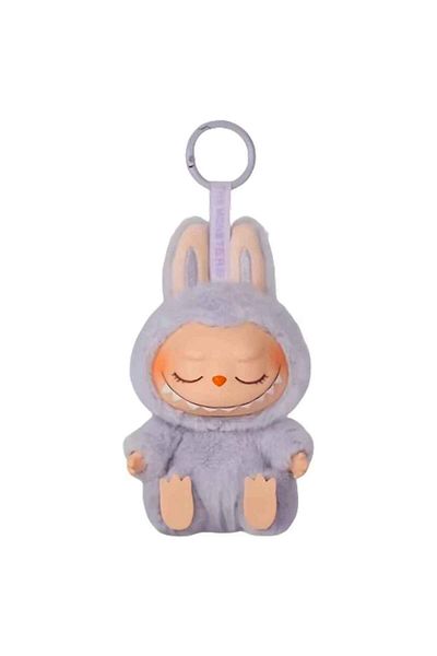Schulzz Labubu Have a Seat, Cute Monsters Labubu Colorful Plush Toy Keychain Fashion Bag