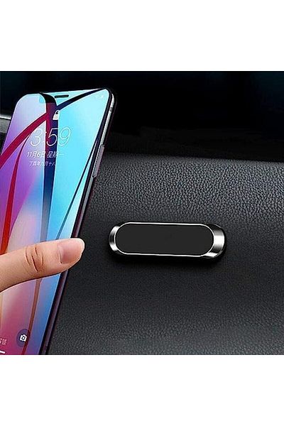 Go-Des Phone Mount, Smartphone Compatible, Universal Car Dashboard & Flat Surface Holder, Rotatable,