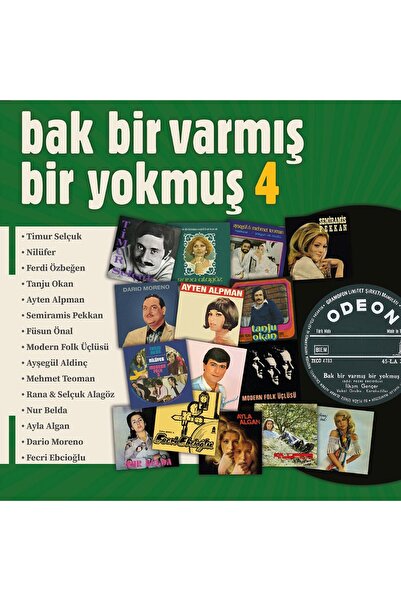 Odeon Bak Bir Varmış Bir Yokmuş Vol.4 (Plak)