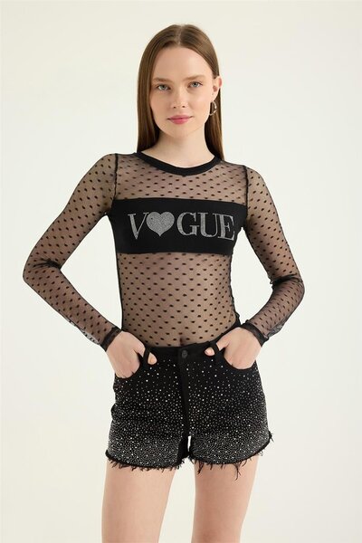 HomeStore Puantiyeli Tül Body