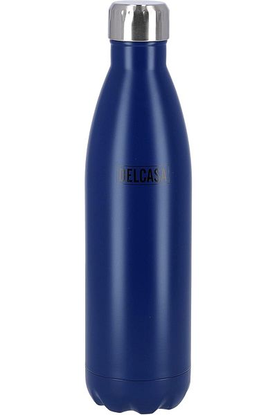 DELCASA DC1896 750Ml Stainless steel Water Bottle - Portable Double Wall Design with Leak-Proof Lid