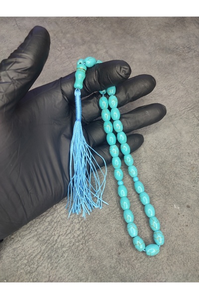 Mos Tespih Mărgele de rugăciune din piatră naturală turcoaz de ultimă generație