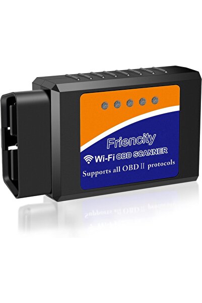 Friencity Wireless WiFi OBD2 Scanner – Auto Diagnostic Tool for iOS, Android, Windows, 1996+ Vehicles.