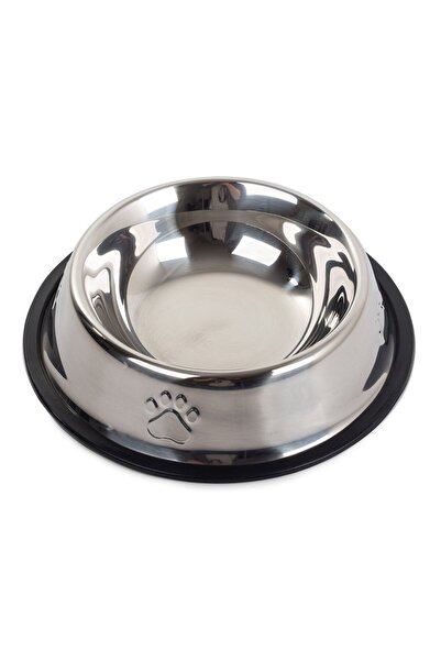 zola Metal bowl for pets, stainless steel, diameter 16 cm, 0.5 L