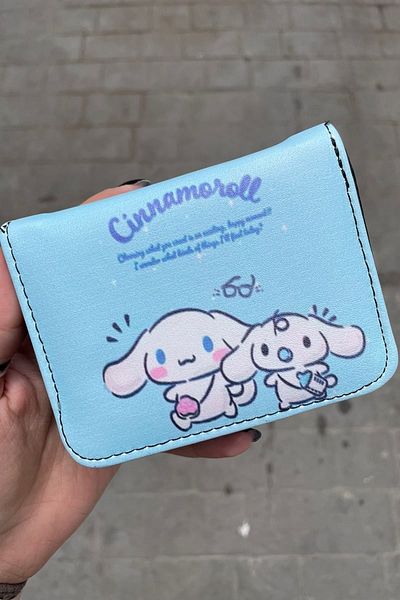 Karakedi Portofel scurt Cinnamoroll și Baby Cinnamoroll
