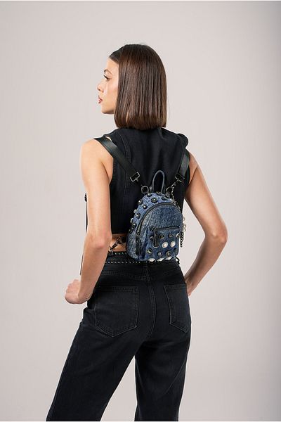 ÇÇS ÇÇS ΓΥΝΑΙΚΕΙΟ ΣΑΚΙΔΙΟ ΠΛΑΤΗΣ CCS17853 Navy Blue