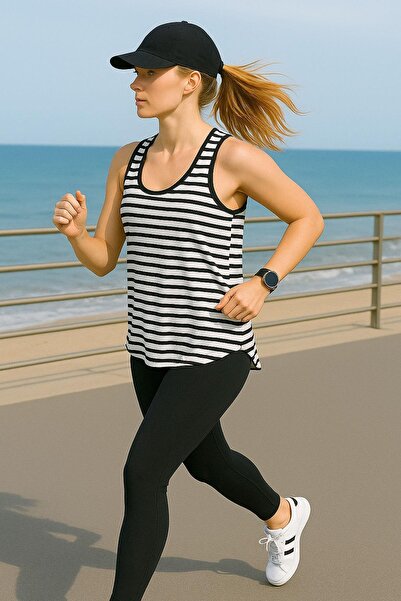 COTENCONCEPT A-Line Thick Strap Basic Cotton Tank Top T-Shirt