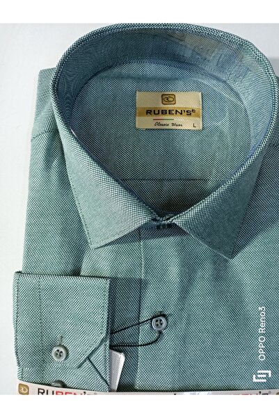 RUBENS GÖMLEK Класична сорочка з кишенями та довгими рукавами