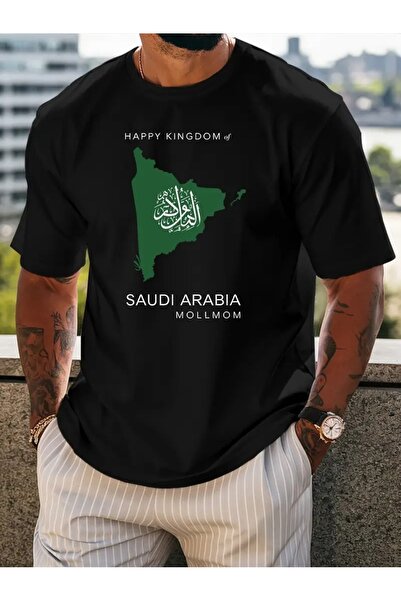 LAND MODA Tricou grafic cu caligrafie arabă - Tricou sport casual de vară în ...