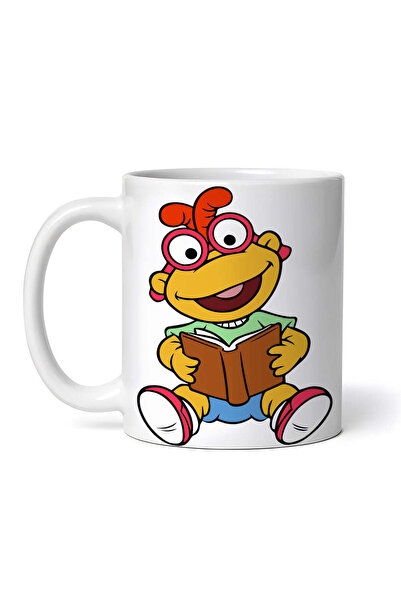 OEM Cană albă personalizată, cu scrierea lui Muppet Baby Scooter, INOVATIX®. ...