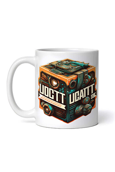 OEM Εξατομικευμένη λευκή κούπα, Loot Crate, INOVATIX®. 330ml