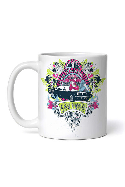 OEM Cană albă personalizată, Salonul Auto din Las Vegas, INOVATIX®. 330 ml