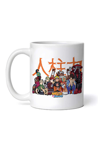 OEM Cană albă personalizată, Naruto Shippuden Jinchuriki Group, INOVATIX®. 33...