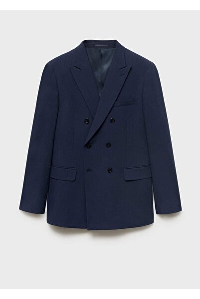 MANGO Man Slim fit Monaco kruvaze blazer ceket