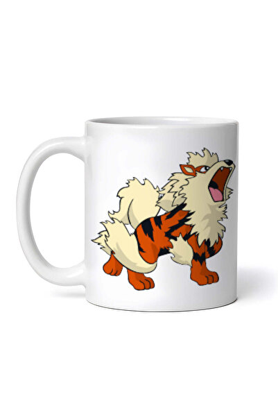 OEM Cană albă personalizată, Pokemon Arcanine, INOVATIX®. 330 ml