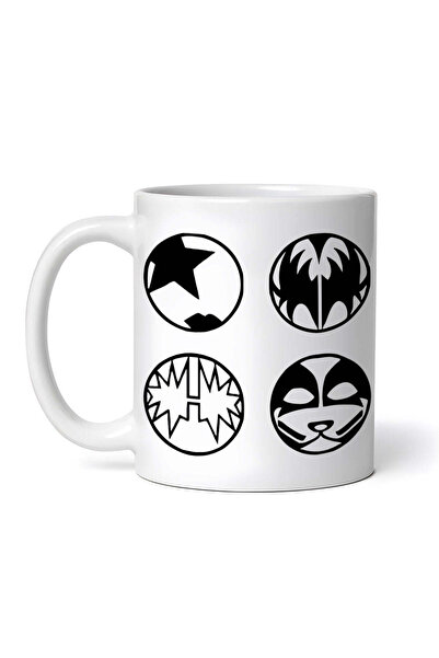 OEM Εξατομικευμένη λευκή κούπα, Kiss Face, INOVATIX®. 330ml