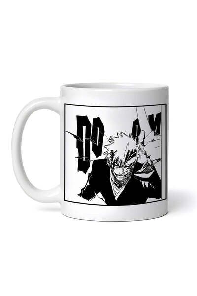 INOVATIX Personalized white mug, Kurosaki Ichigo Bleach, INOVATIX®. 330 ml