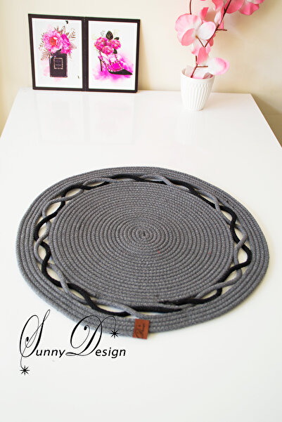 MY SUNNY DESİGN Jüt Hasır Supla 1 Adet Supla Amerikan Servisi Dekor Sunum 40 ...