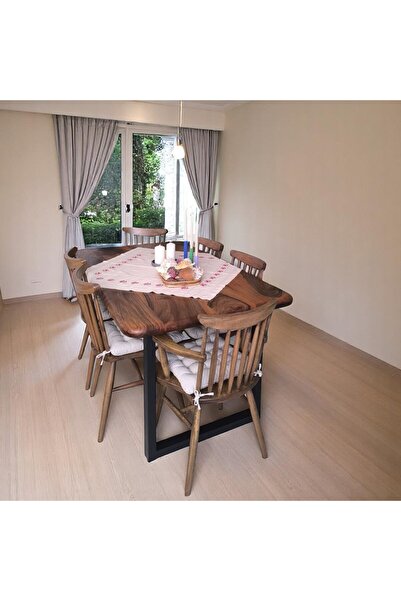 Home 200x100 Yemek masası, Ofis Masası , Çalışma Masası , Ceviz Yemek Masası,...