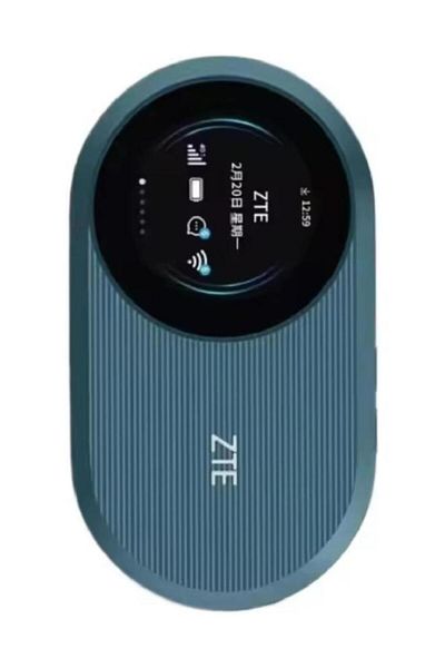 ZTE U10s Pro 4g Pocket Wi-fi 6 Mobile Router – 229mbps, 3000mah Battery, Up To 32 Users, Blue