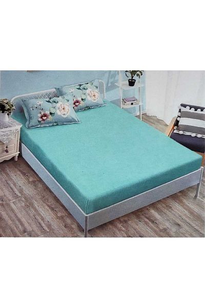 Pucioasa Double Bed Linen, Made of Finet, 6 Pieces, Fitted Sheet 230x250 Cm